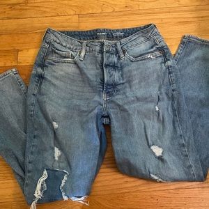 Straight leg old navy jeans